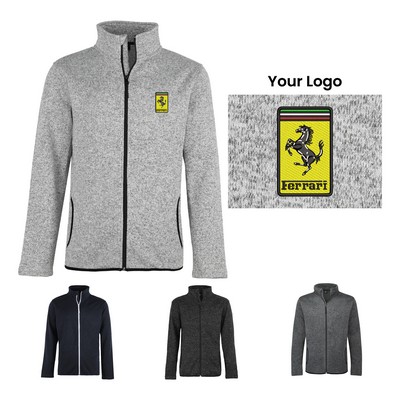 Full-Zip Sweater Fleece Jacket